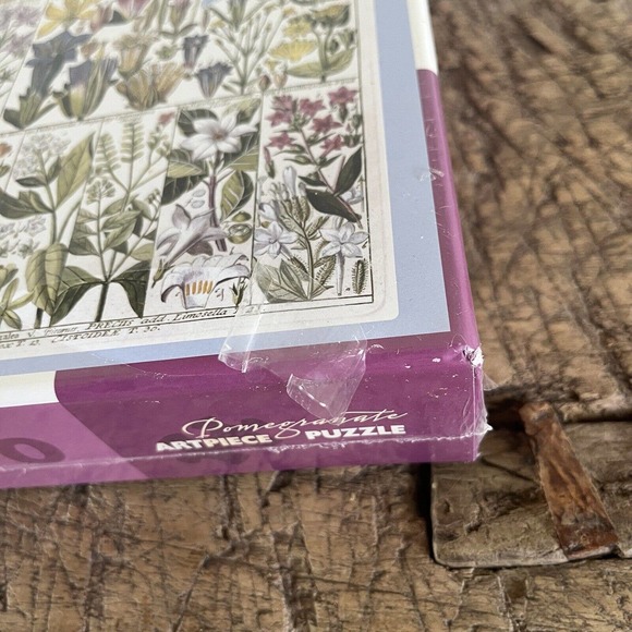 Botanical Johannes Gessner Pentandria Puzzle 1000 pc Victorian Flowers NEW - Picture 5 of 7